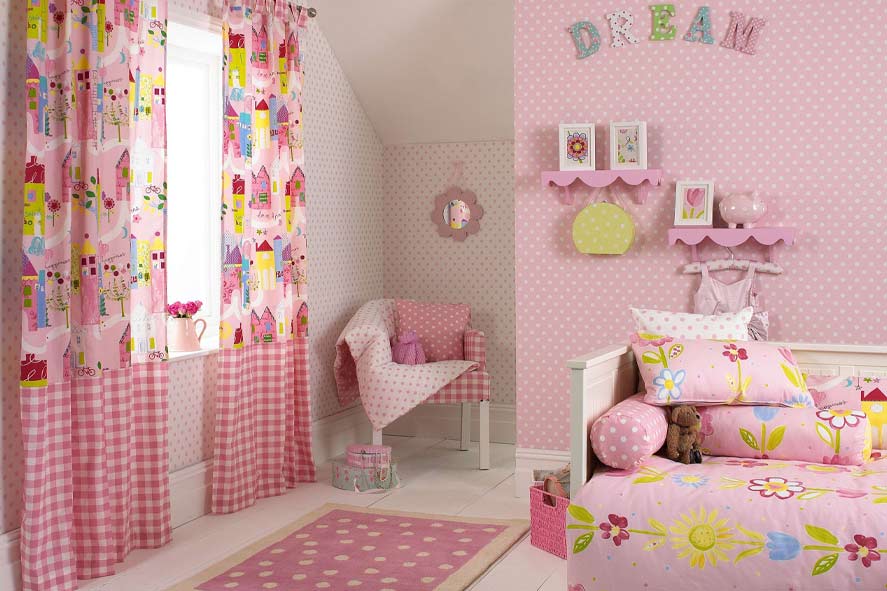  بهترین مدل های کاغذ دیواری اتاق خواب دخترانه