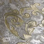 کاغذ دیواری شاین دار طرح داماسک آلبوم ملبورن کد 1256 نمای کلوز