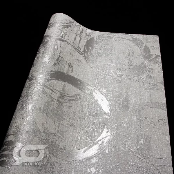 کاغذ دیواری ارزان طرح دایره آلبوم مک لارن کد 6608 نمای کامل