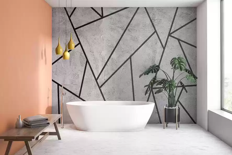 کاغذ دیواری قابل شستشو