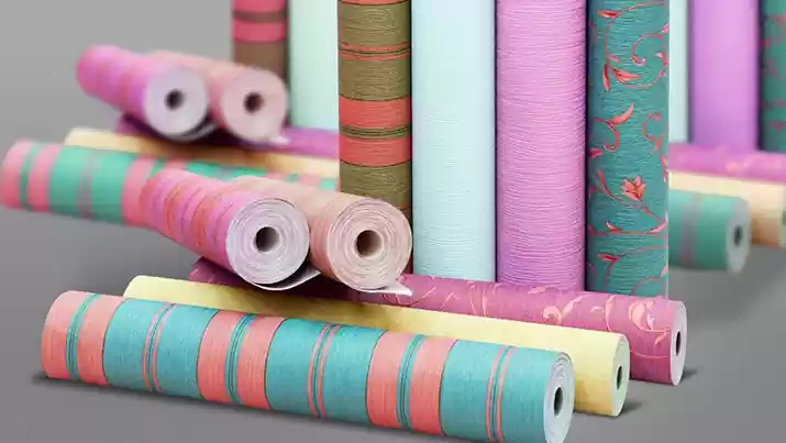 ابعاد رول کاغذ دیواری